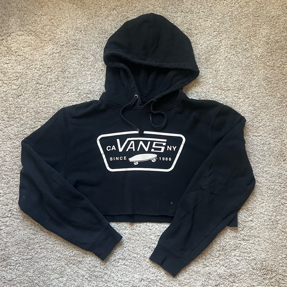 VANS CROP HOODIE 🛹
